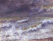 Pierre-Auguste Renoir Seascape painting